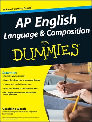 AP English Language & Composition For Dummies® - ebook